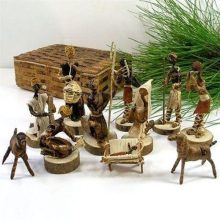 Banana Fiber Nativity