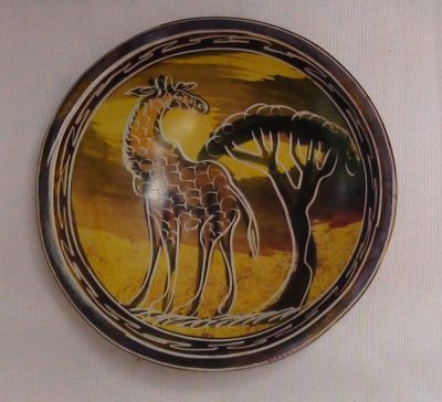 Soapstone Giraffe Finger Bowl