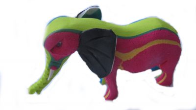 Recycled FLip Flop Elephant