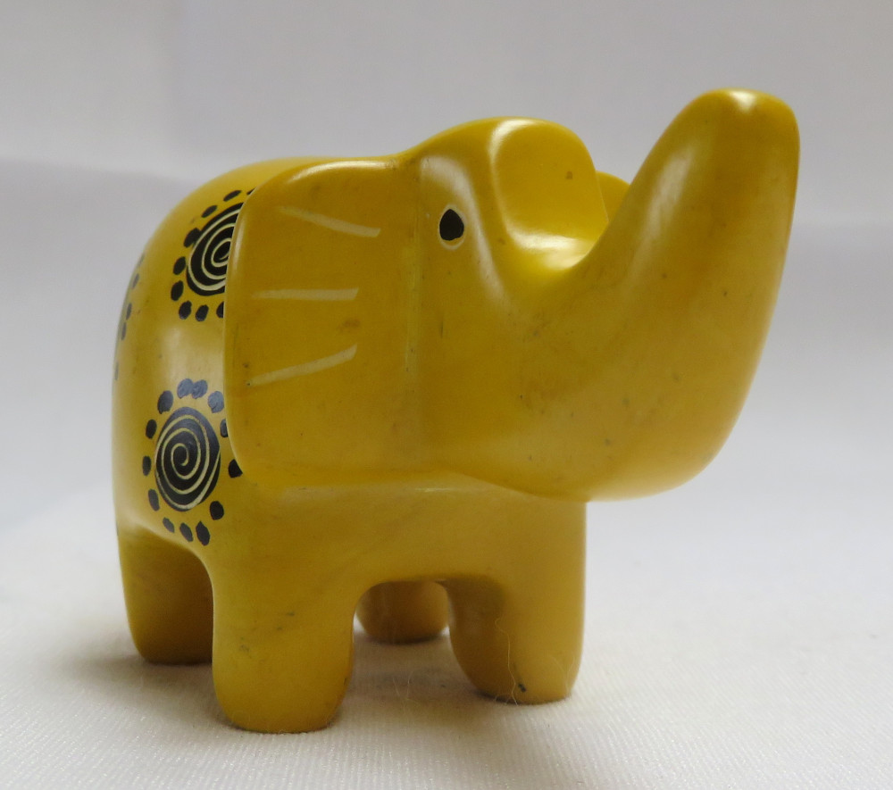 soapstone elephant figurine