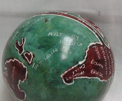 Soapstone Globe