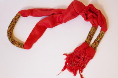 Fabric scarf- belt - necklace