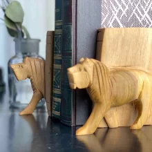 Lion Book Ends